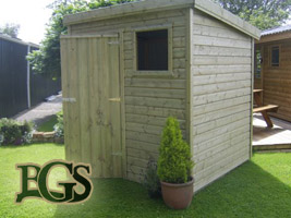 Pent Garden Sheds